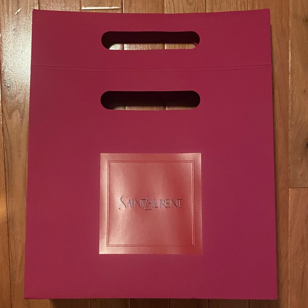 Saint Laurent Fuchsia Tote Bag